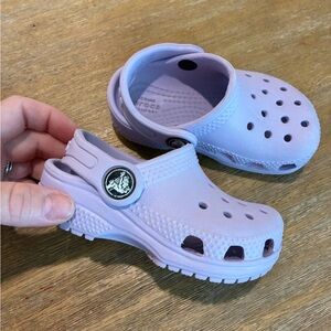 CROCS Kids Light Purple Sandals